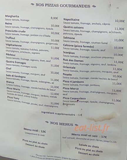 Sole di Sardegna — carte page 3