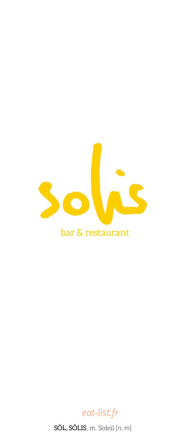 Solis — carte page 1