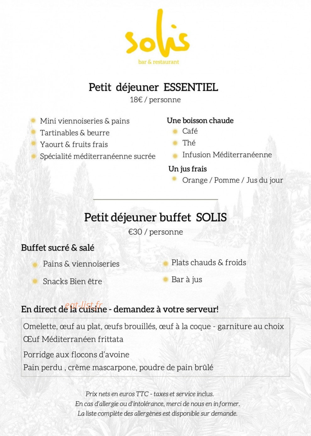 Solis — carte page 9