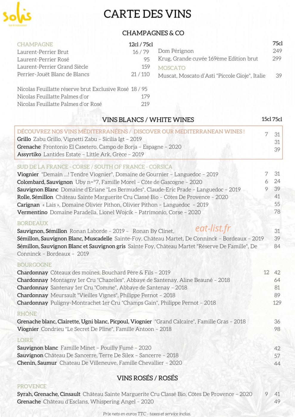Solis — carte page 3