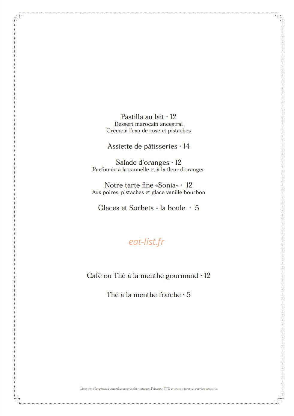 Sonia — carte page 4