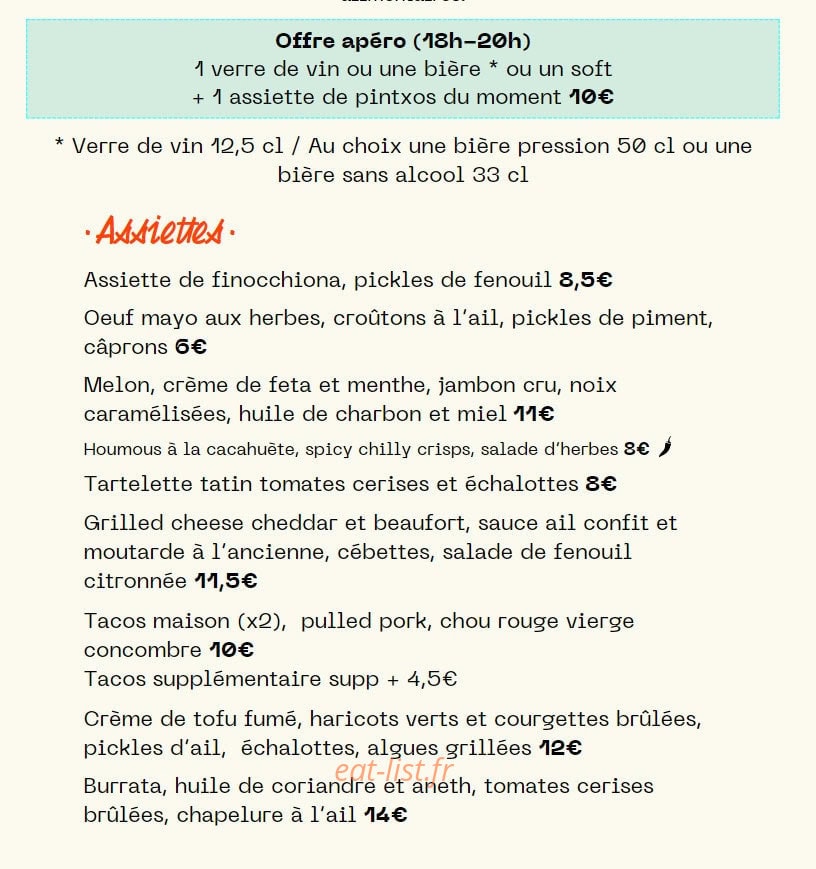 Sornettes — carte page 2