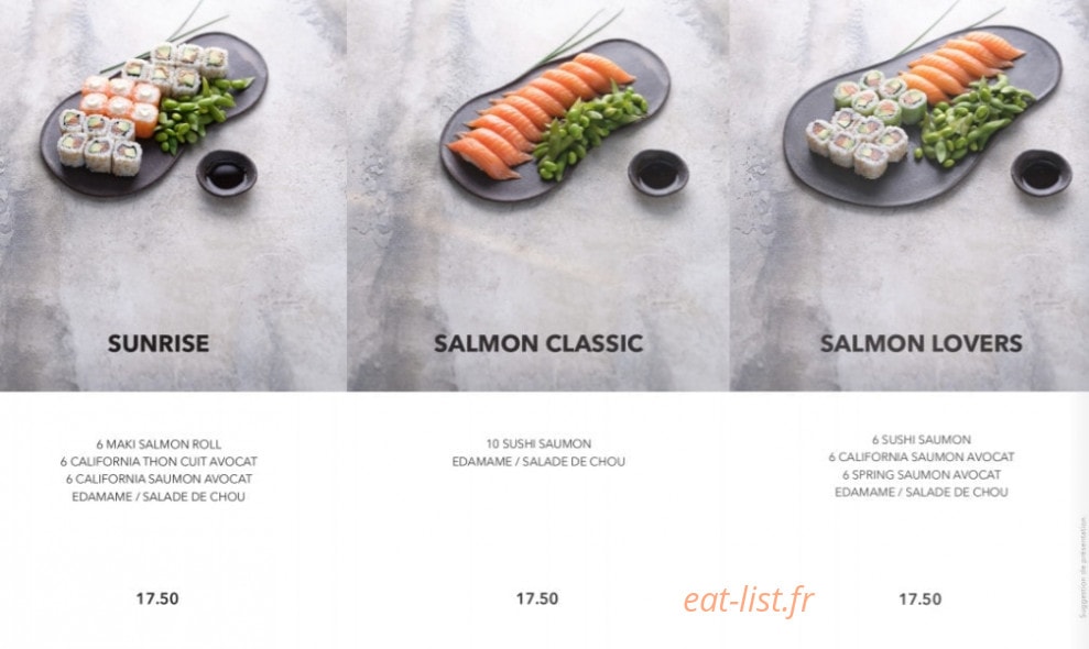 Sushi Shop — carte page 10