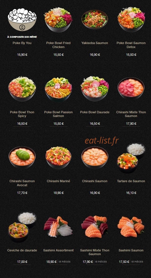 Sushi Shop — carte page 12