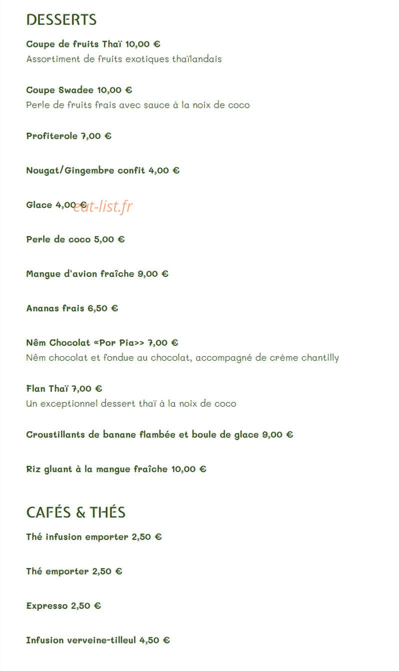 Swadee — carte page 6