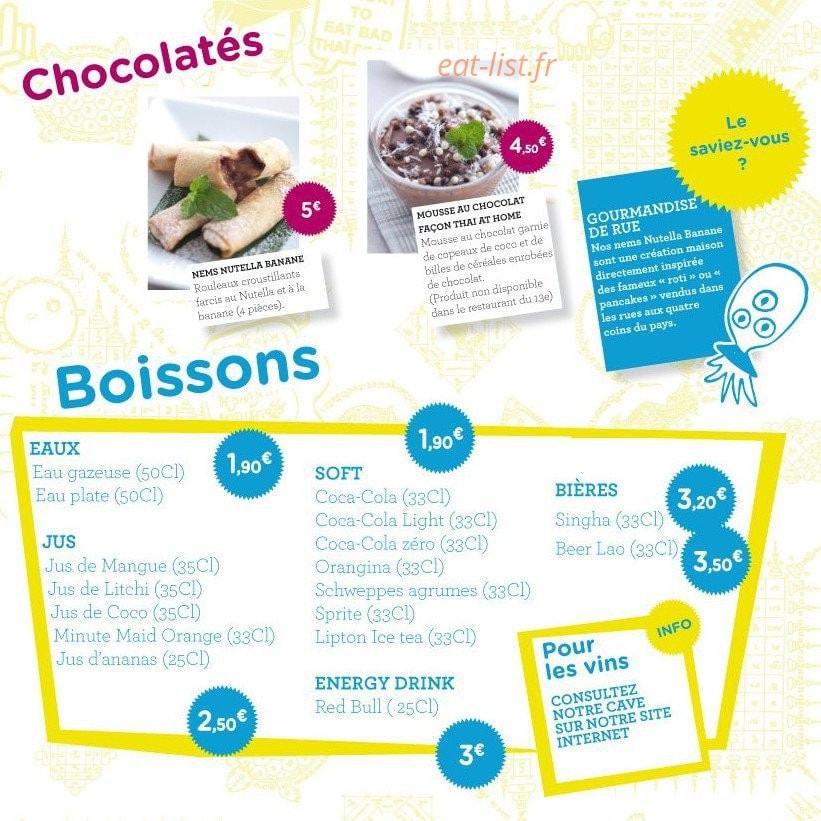 Thaï at Home — carte page 9