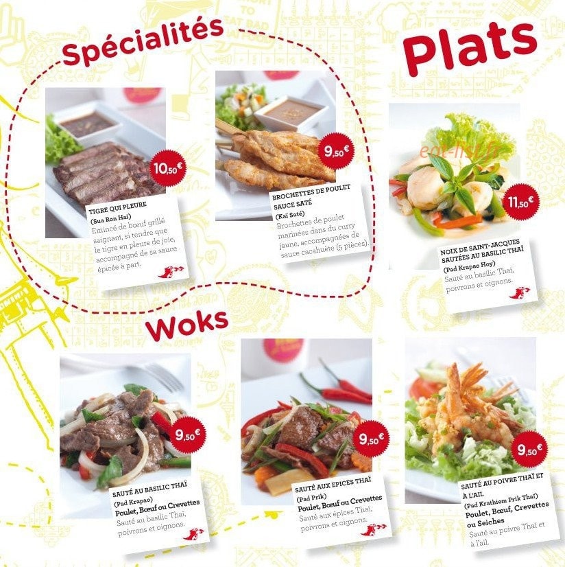 Thaï at Home — carte page 5