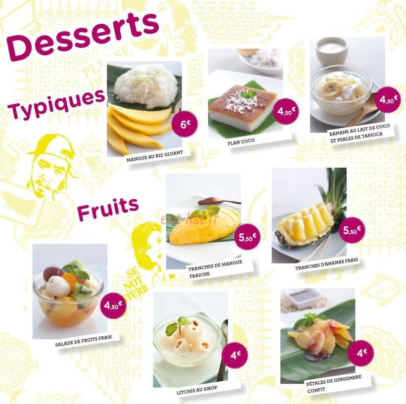 Thaï at Home — carte page 8