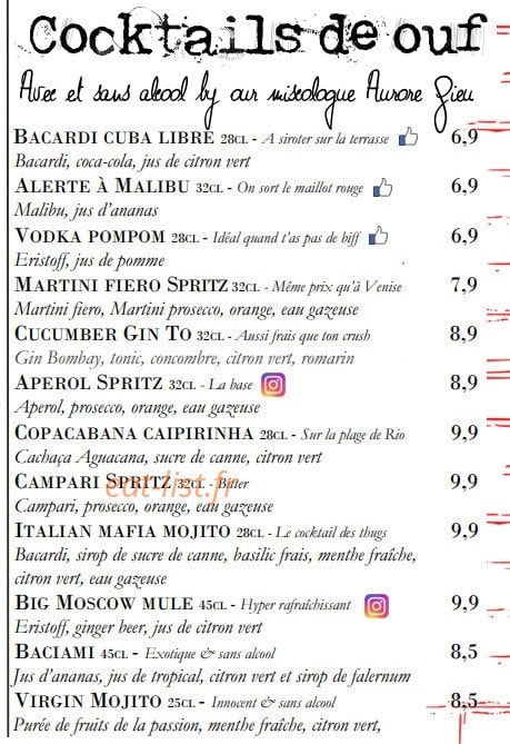The Little Italy — carte page 5