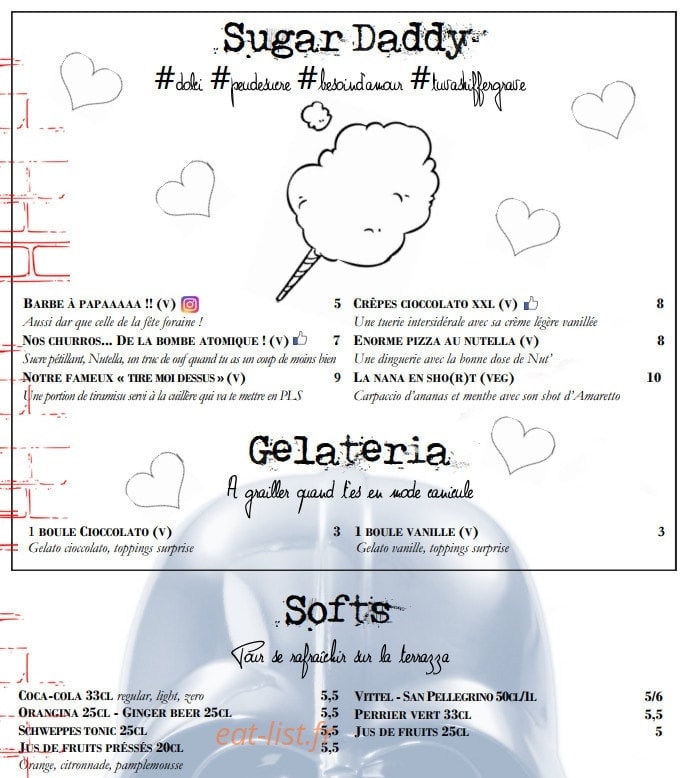 The Little Italy — carte page 2