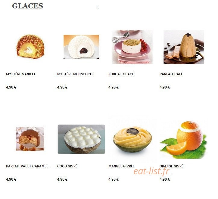 Thé Vert — carte page 16