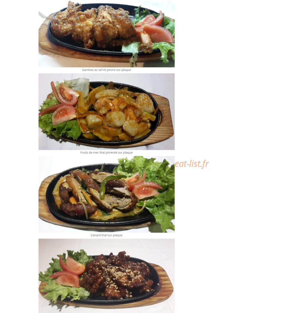 Traiteur Chez Zhou — carte page 17