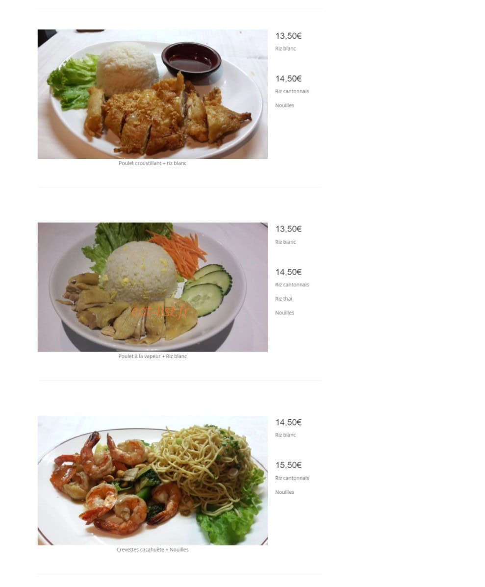 Traiteur Chez Zhou — carte page 32