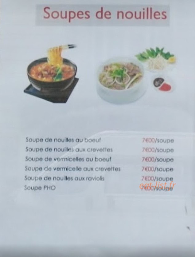 Traiteur  Guocheng — carte page 2