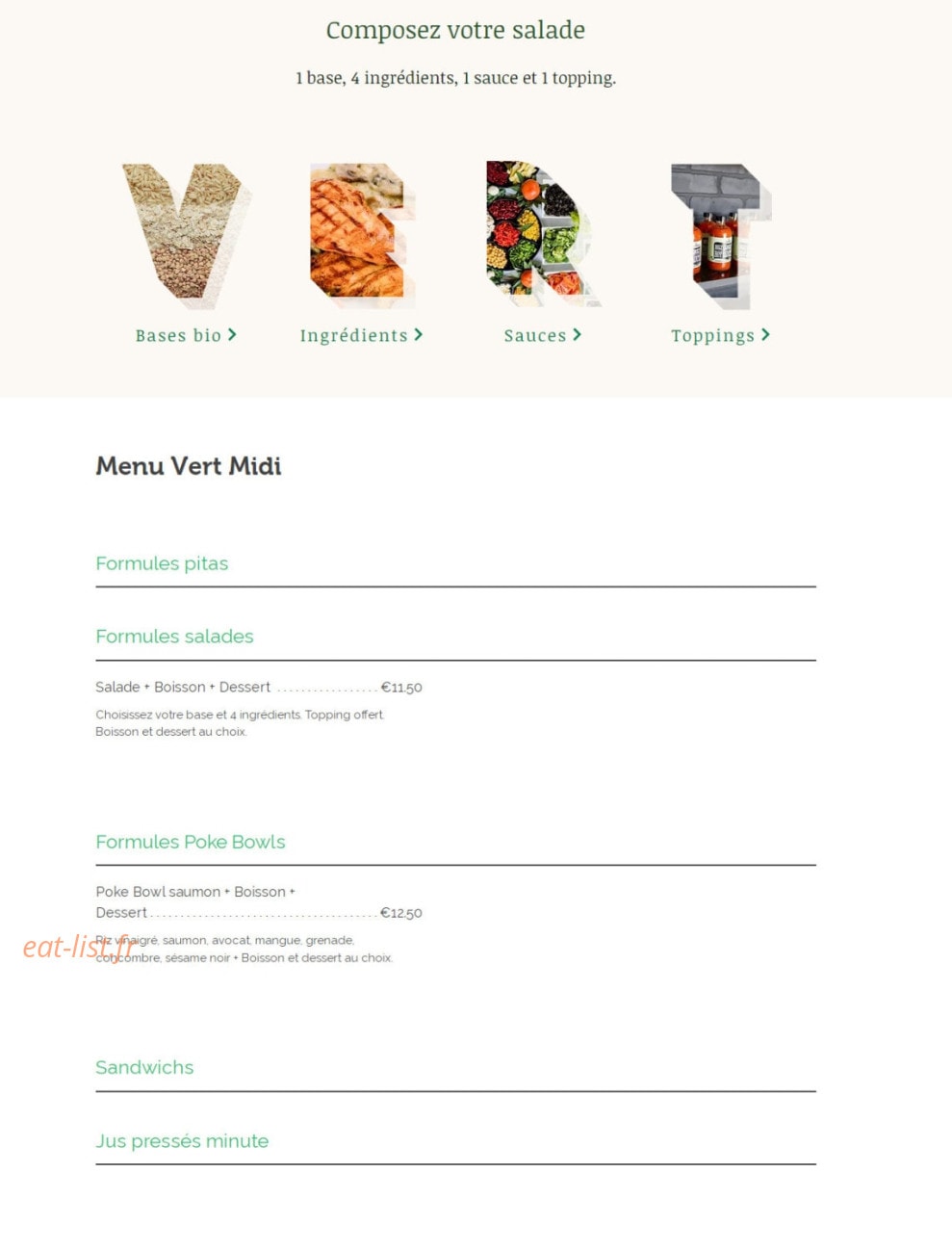 Vert Midi — carte page 1