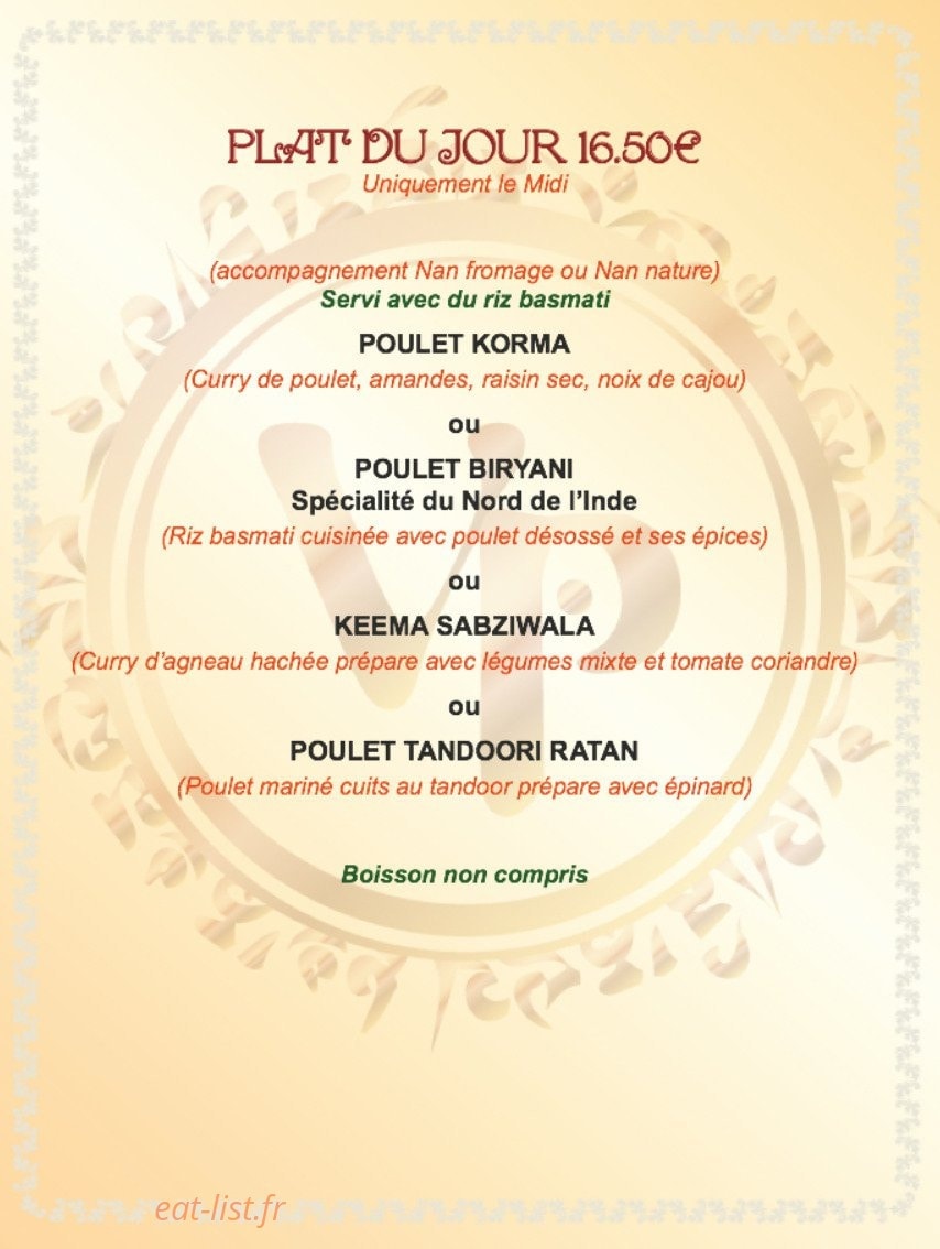 Villa Punjab — carte page 5