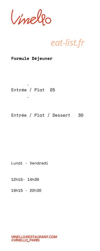 Vinello — carte page 2