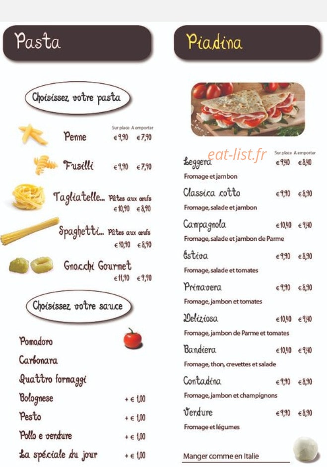 We love Italy — carte page 2