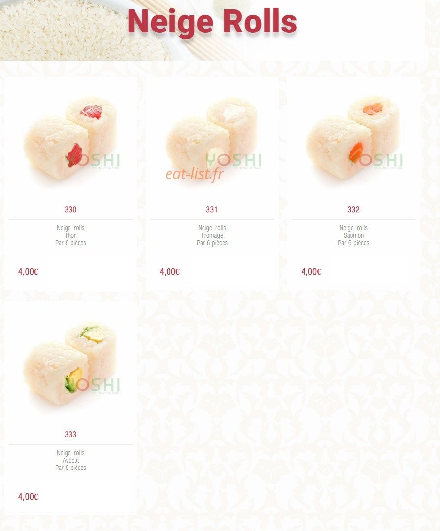 Yoshi — carte page 9