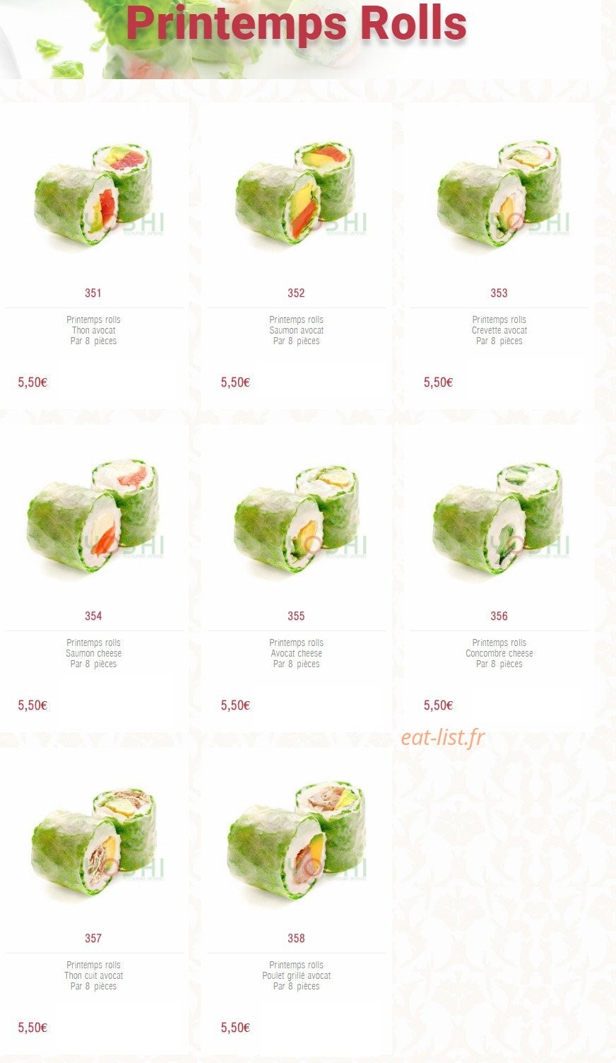 Yoshi — carte page 11