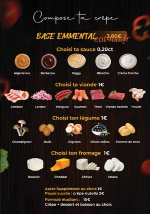 1 2 3 Pizza — carte page 2