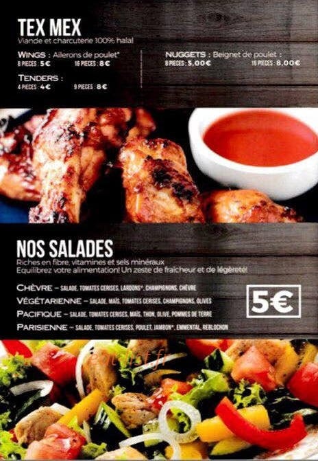 5Pizz — carte page 5