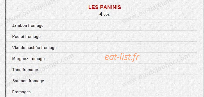 Allo Rapido Pizza — carte page 4