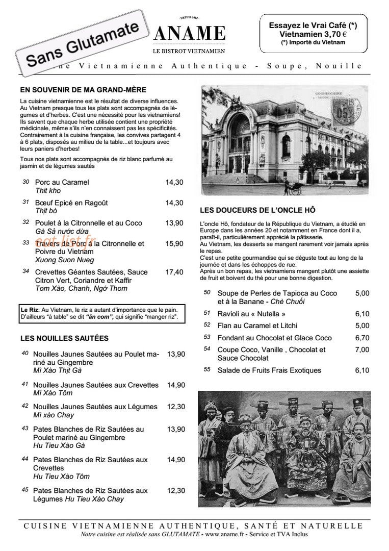 Aname — carte page 2