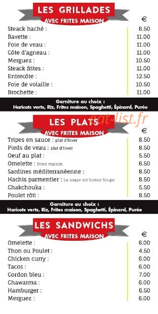 Assiette berbère — carte page 3