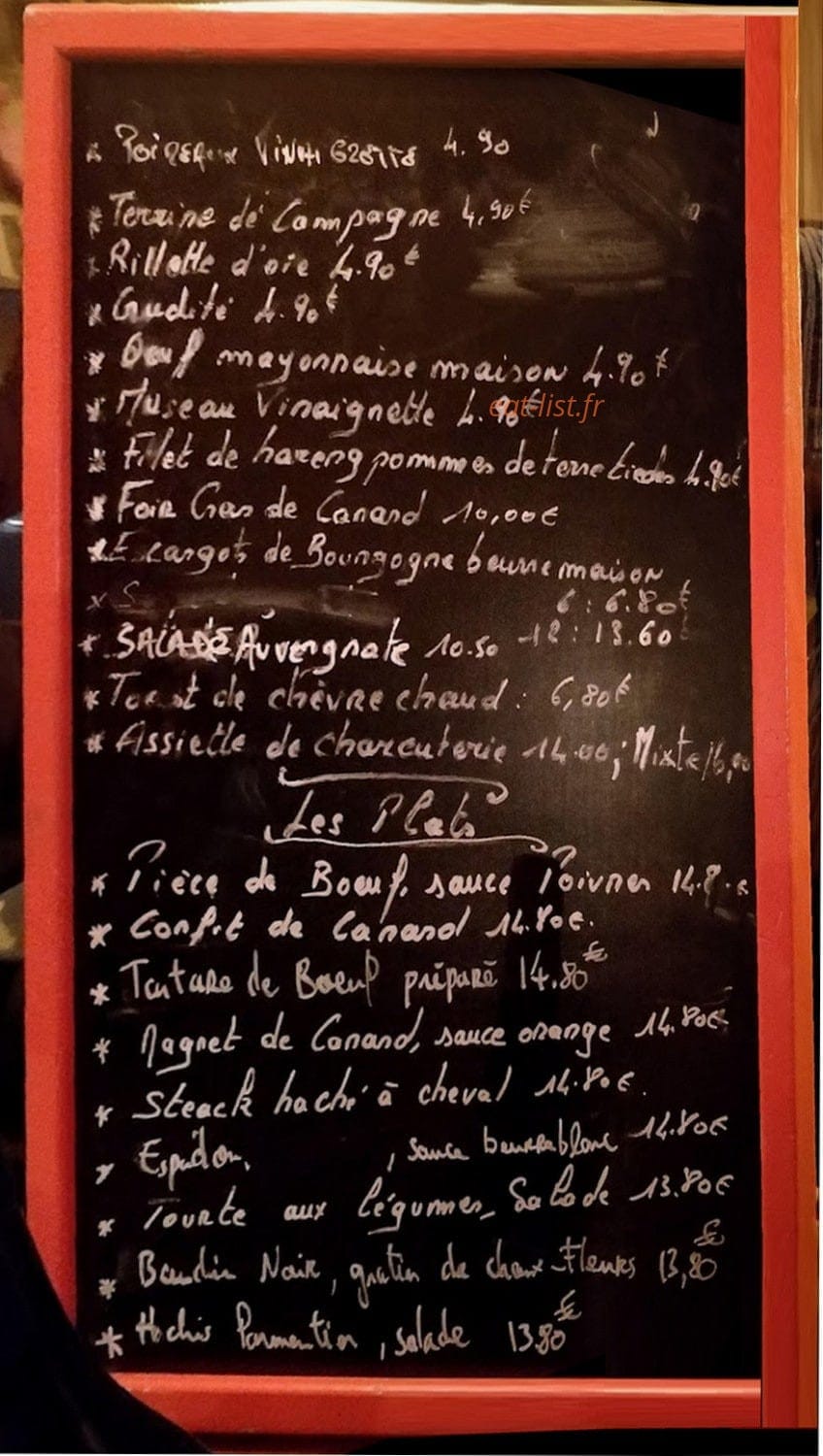 Au Bon Coin — carte page 1