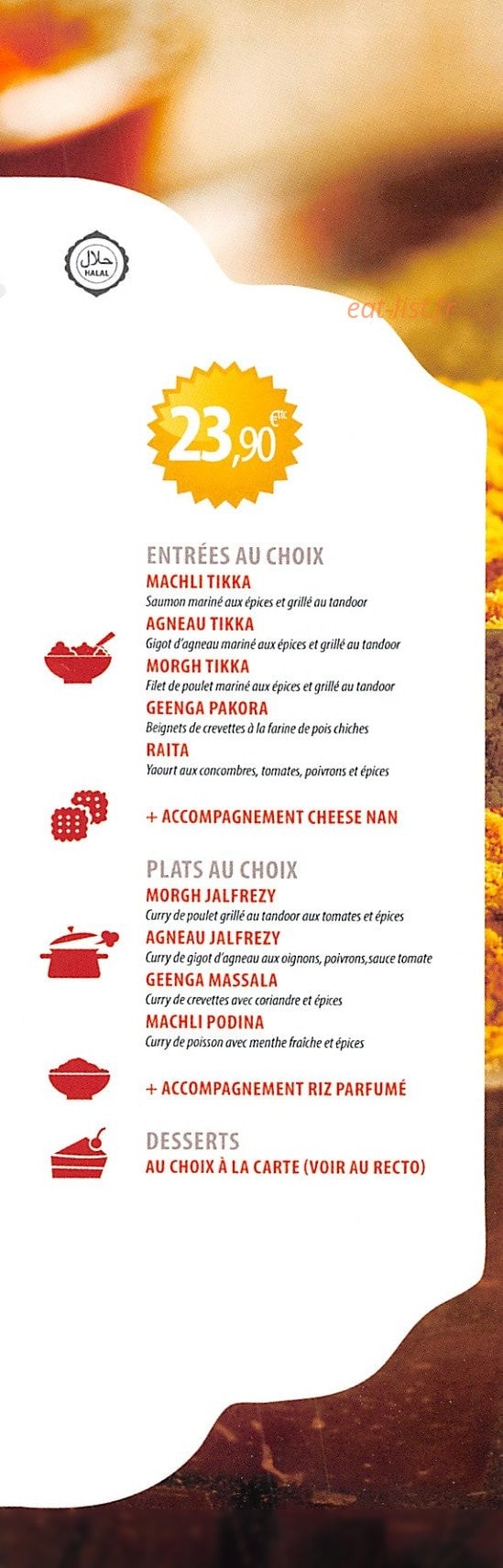 Au Palais de l'Himalaya — carte page 4