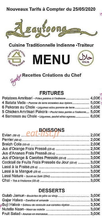 Azaytoona — carte page 2