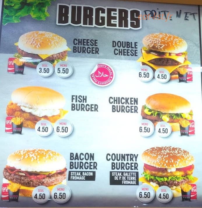 Barbes Food — carte page 6