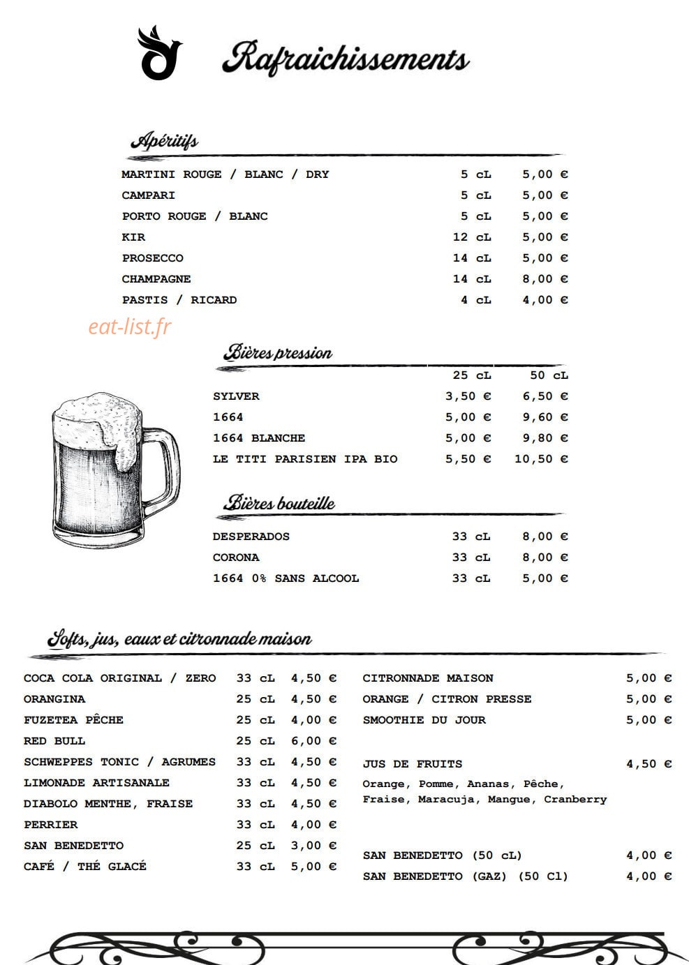 Be-Jazzy — carte page 2
