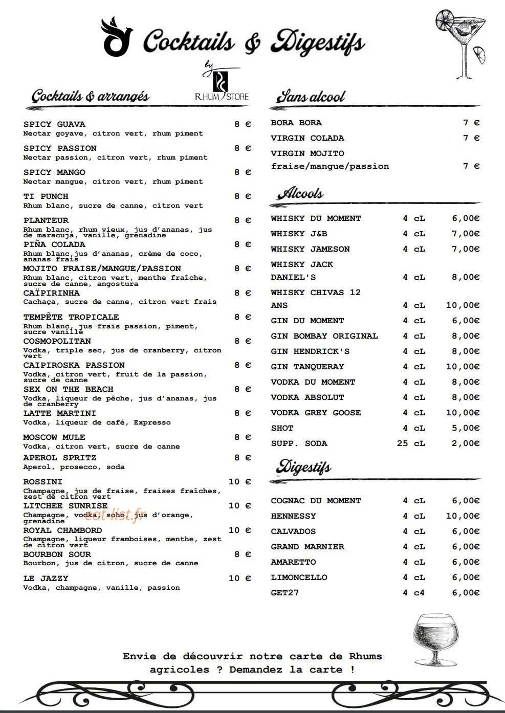 Be-Jazzy — carte page 4