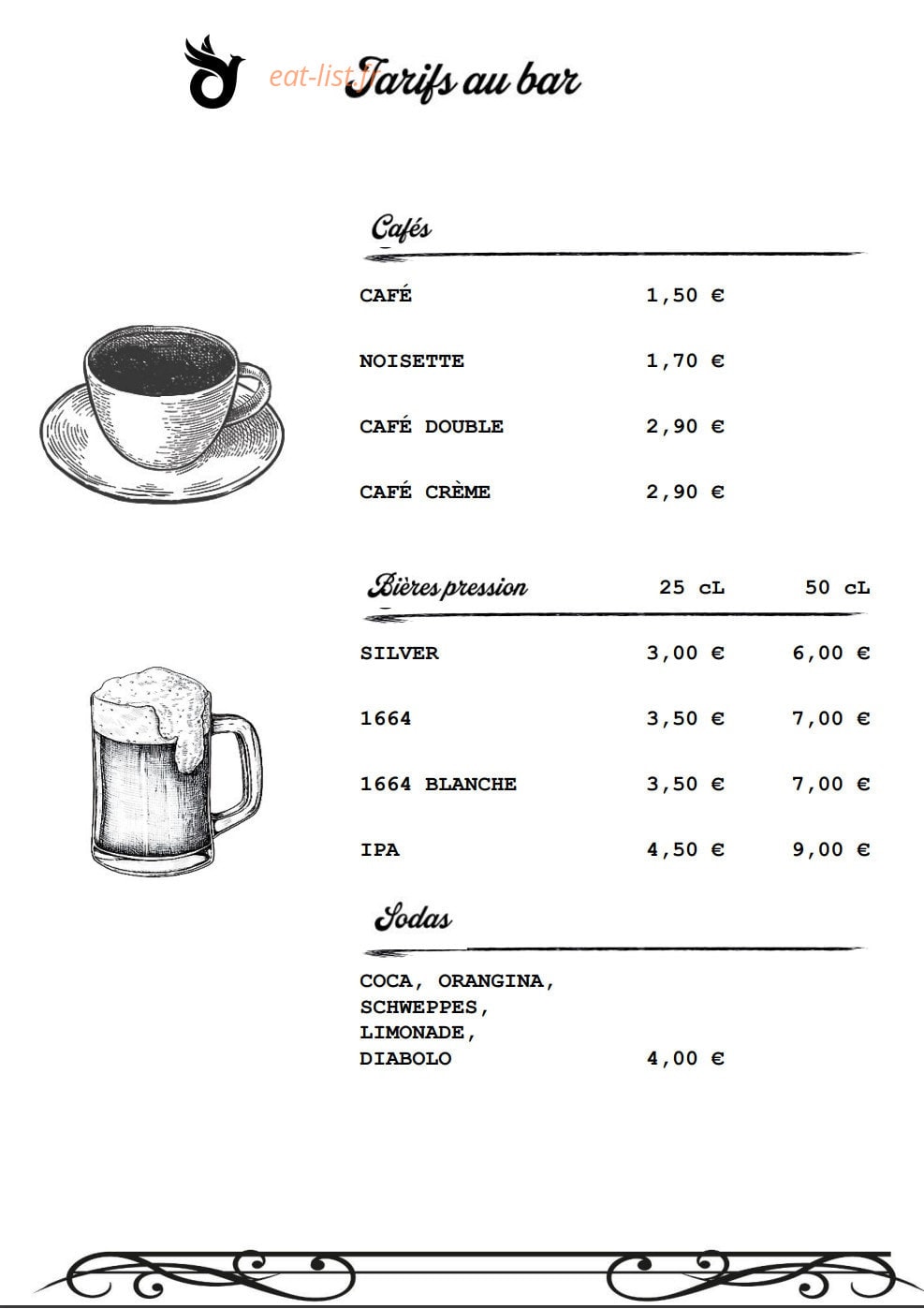Be-Jazzy — carte page 8