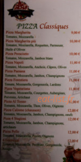 Bella Di Napoli — carte page 1
