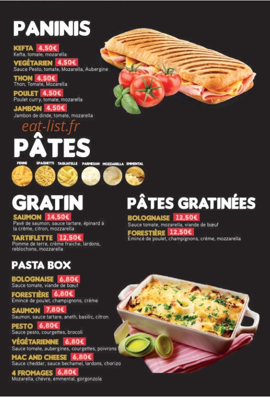 Best Cook Pizzeria — carte page 3