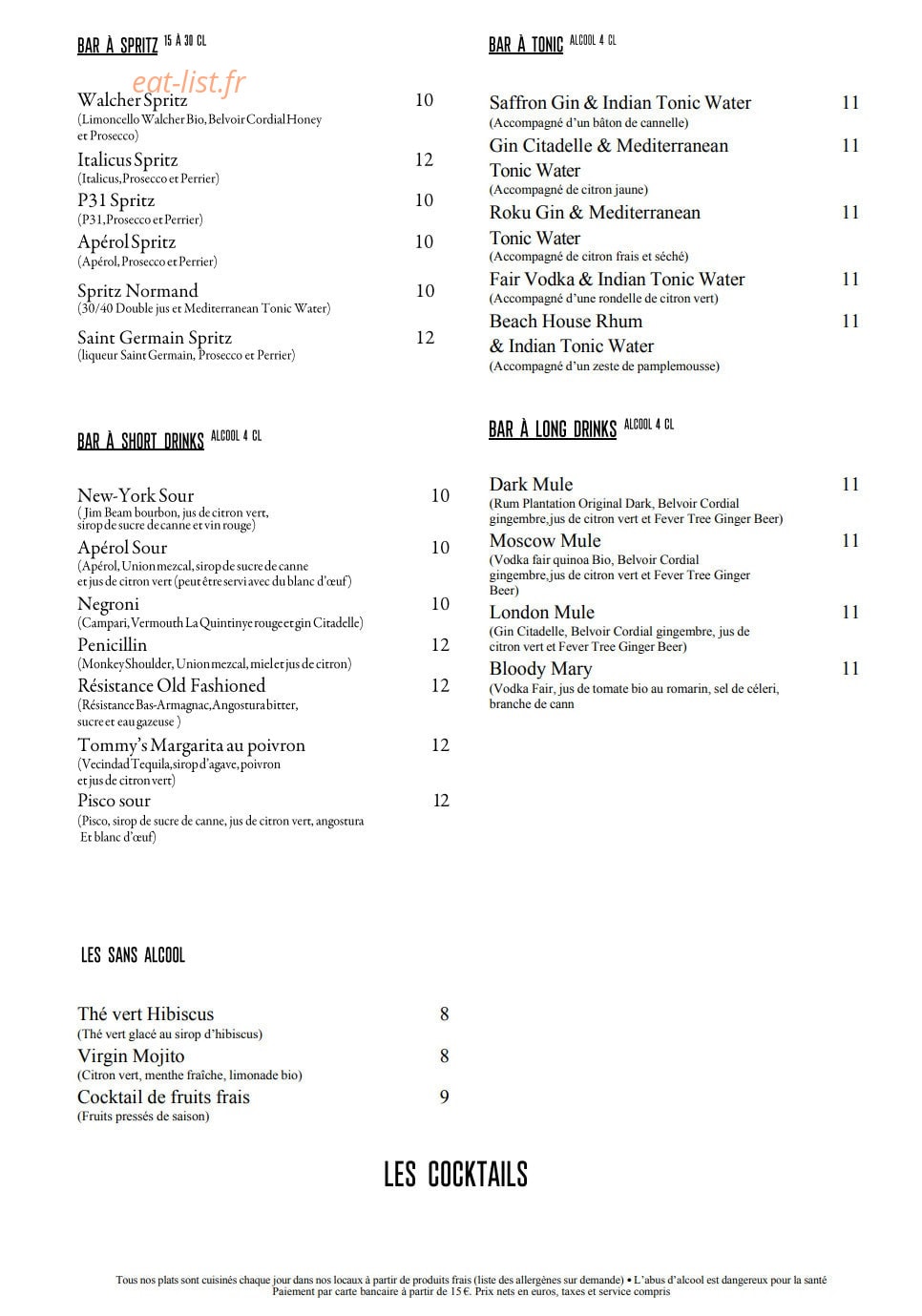 Bibiche — carte page 5