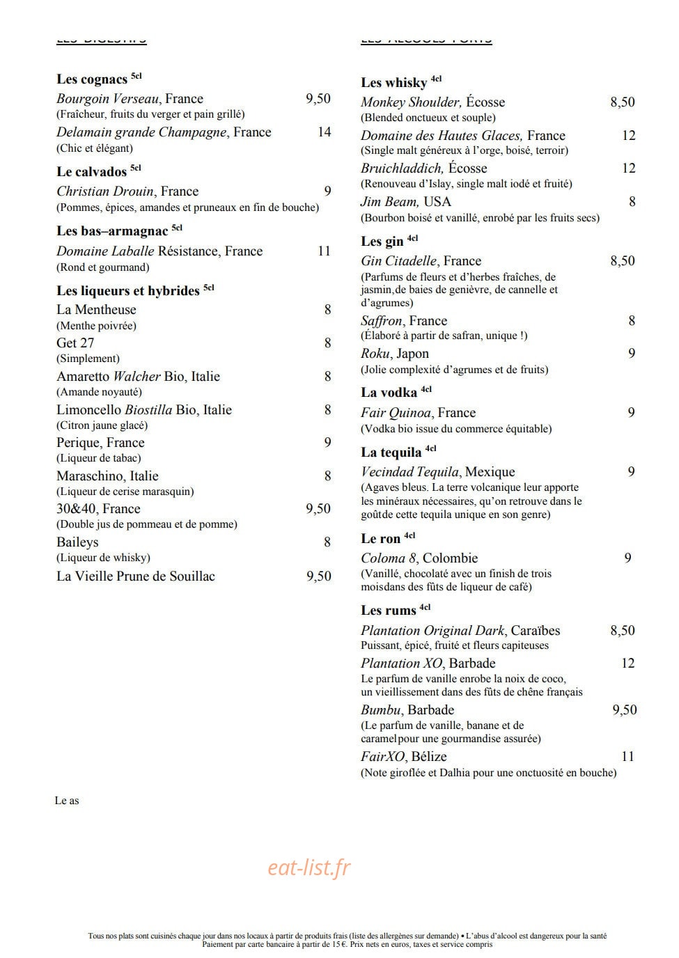 Bibiche — carte page 7