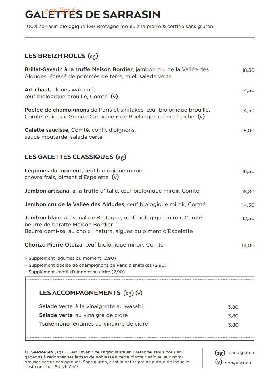 Breizh Café — carte page 3