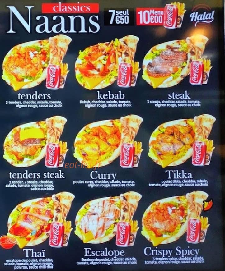 Brooklyn Burger — carte page 3