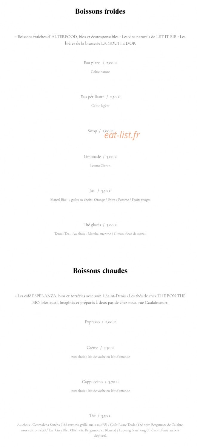 Buffet Sandwicherie Fine — carte page 3