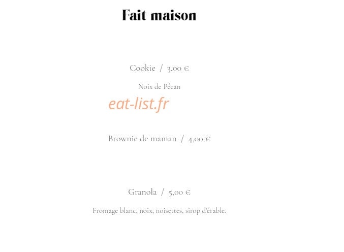 Buffet Sandwicherie Fine — carte page 2