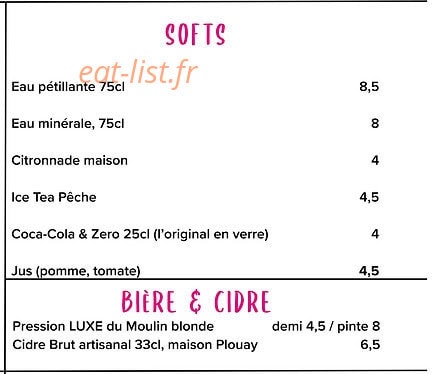 Bulot Bulot — carte page 7