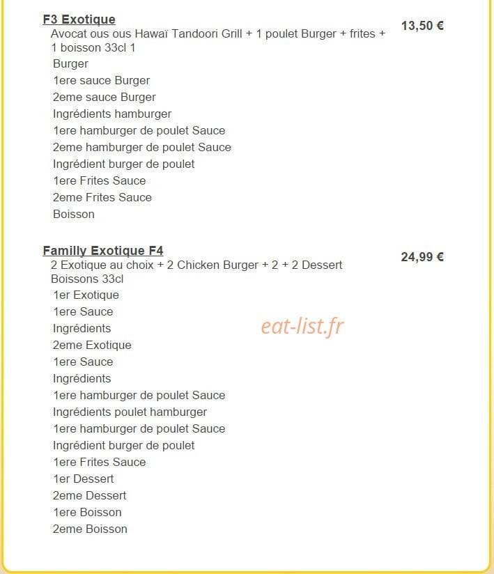 Burger Run Paris — carte page 12