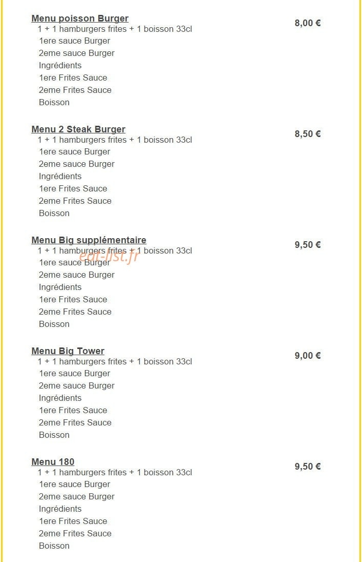 Burger Run Paris — carte page 7