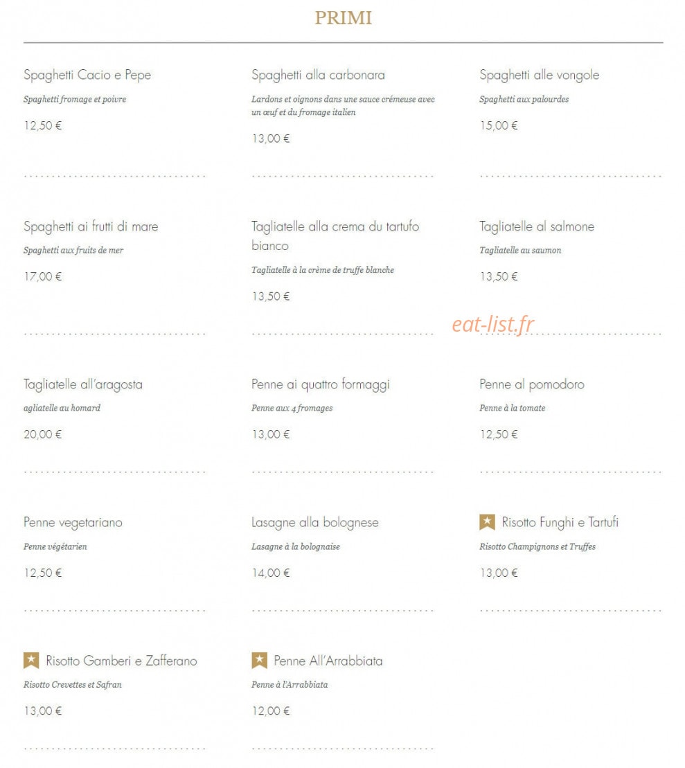 Cacio e Pepe — carte page 3