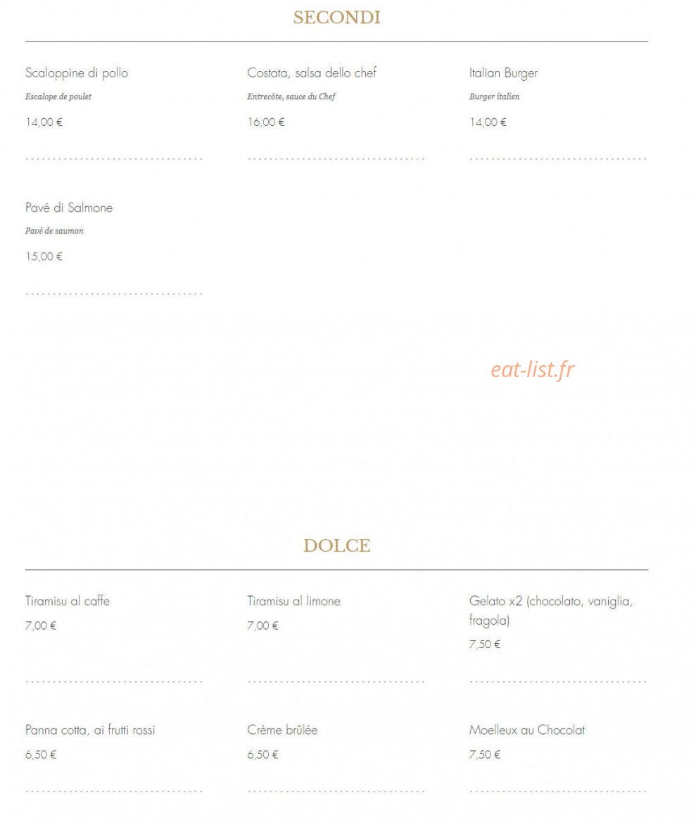 Cacio e Pepe — carte page 4