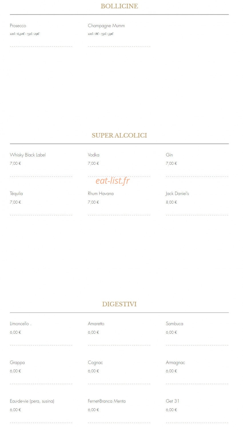 Cacio e Pepe — carte page 7